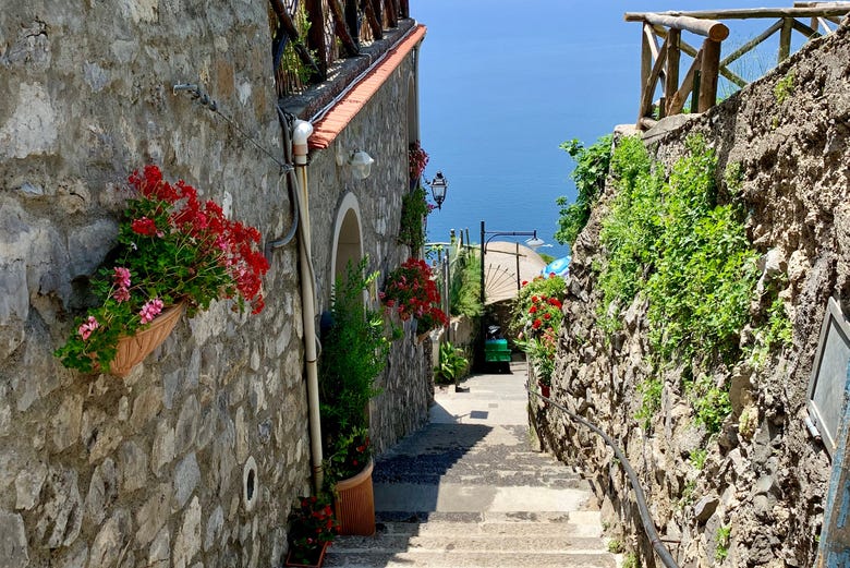 Povoados da costa Amalfitana 