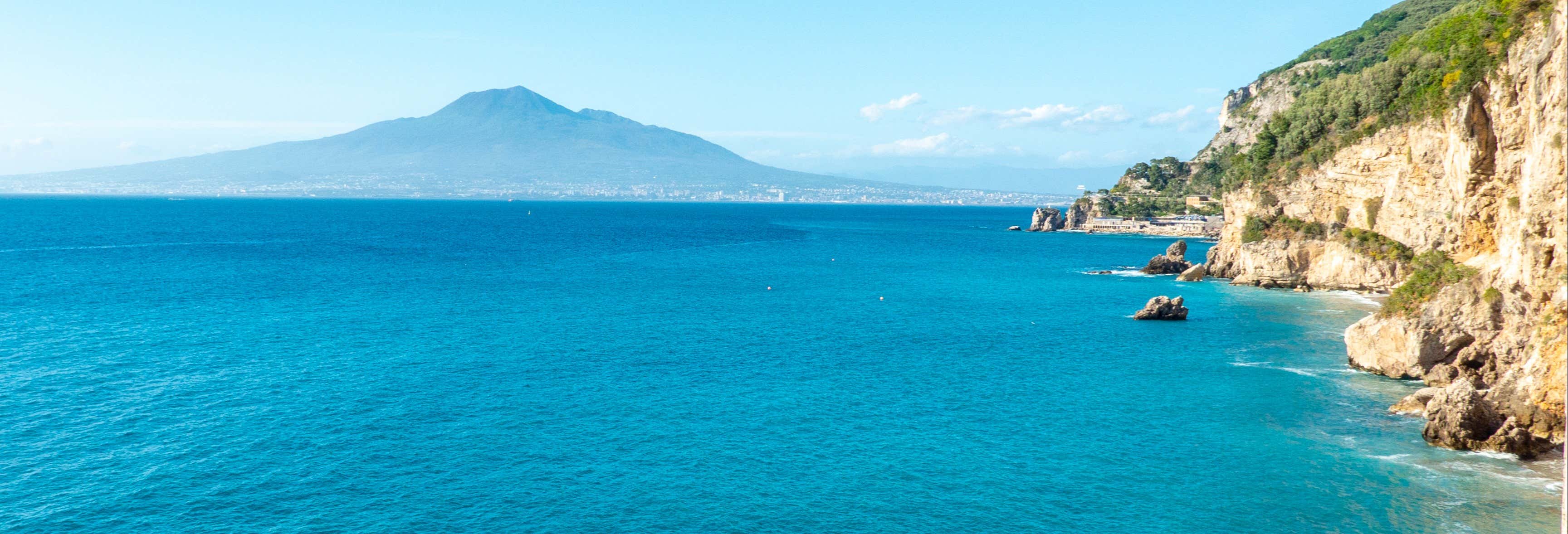 Paseo en barco por la península de Sorrento