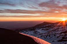 Balade en 4x4 sur l'Etna au coucher de soleil