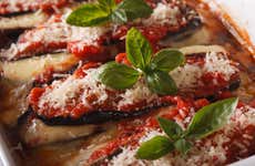 Clase de cocina toscana con comida