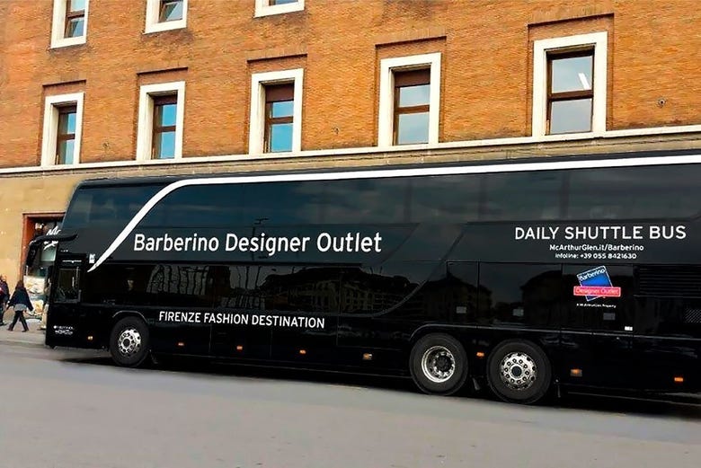 Bus au Barberino Designer Outlet
