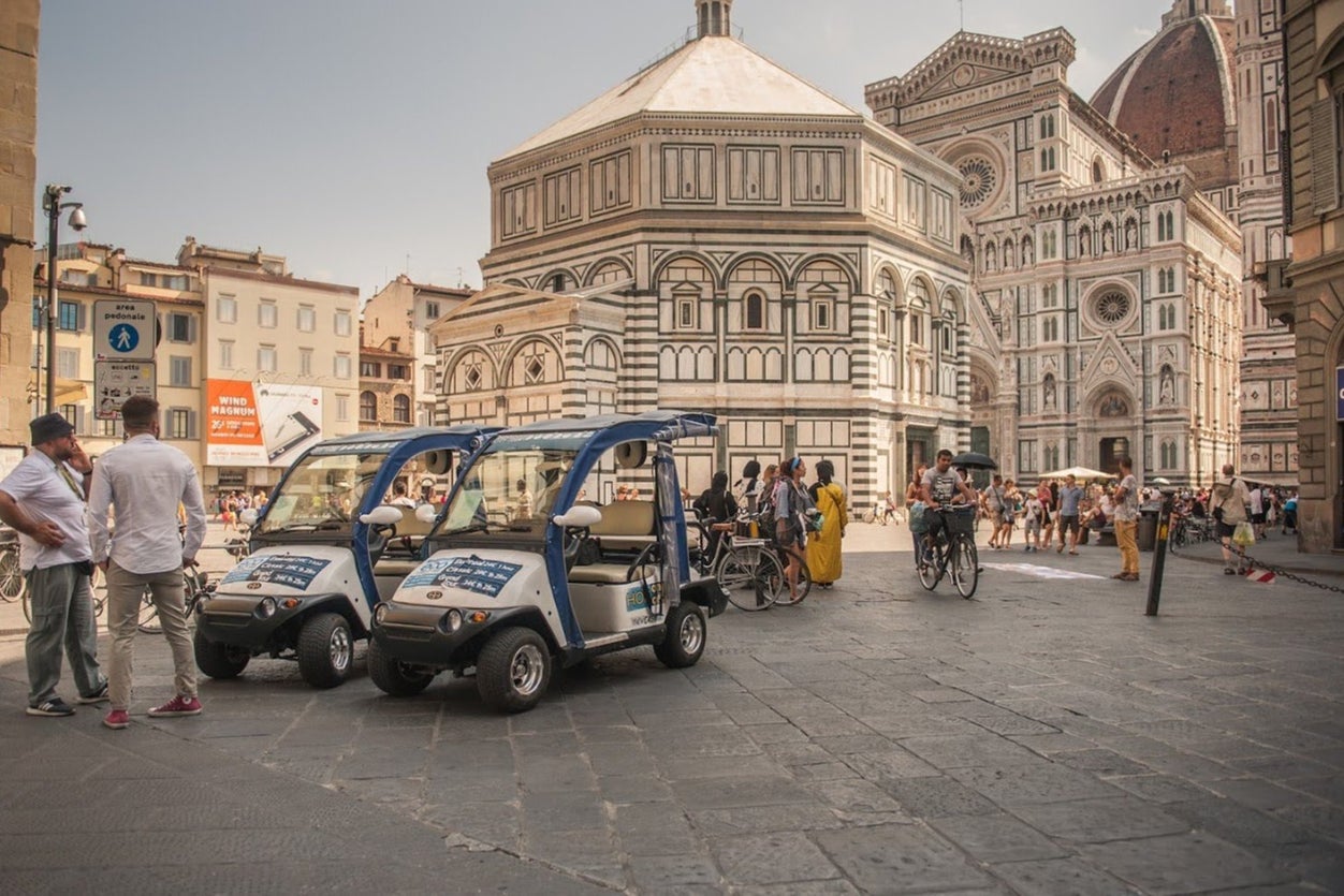 Tour di Firenze in golf cart elettrico