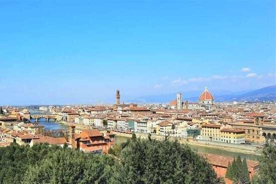 Panoramic views of Florencia