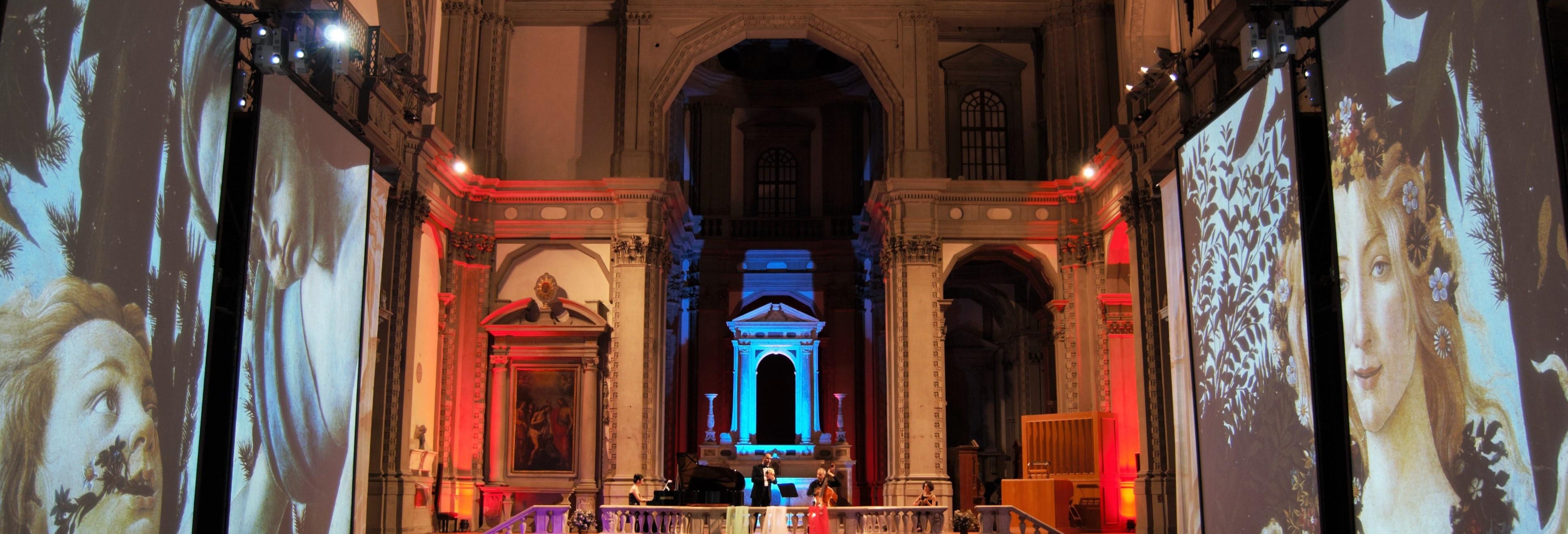 Concert opéra dans l'église Santo Stefano près du Ponte Vecchio, Florence