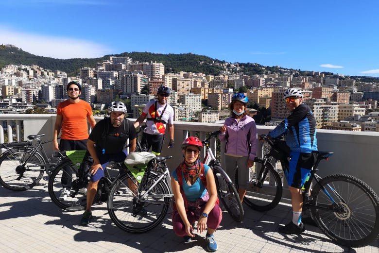 Genoa guided bike tour