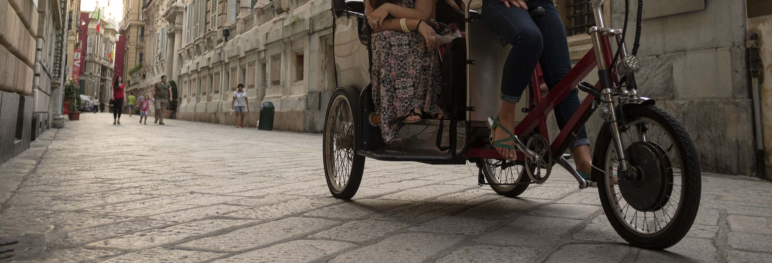 Tour di Genova in risciò