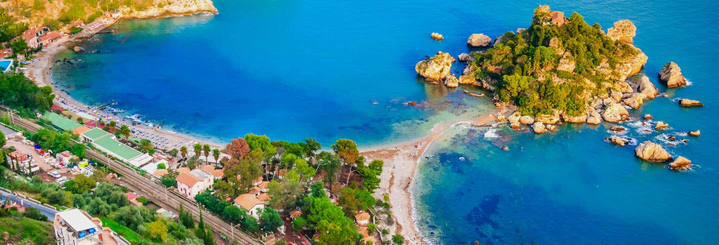 Excursión a Taormina e Isla Bella