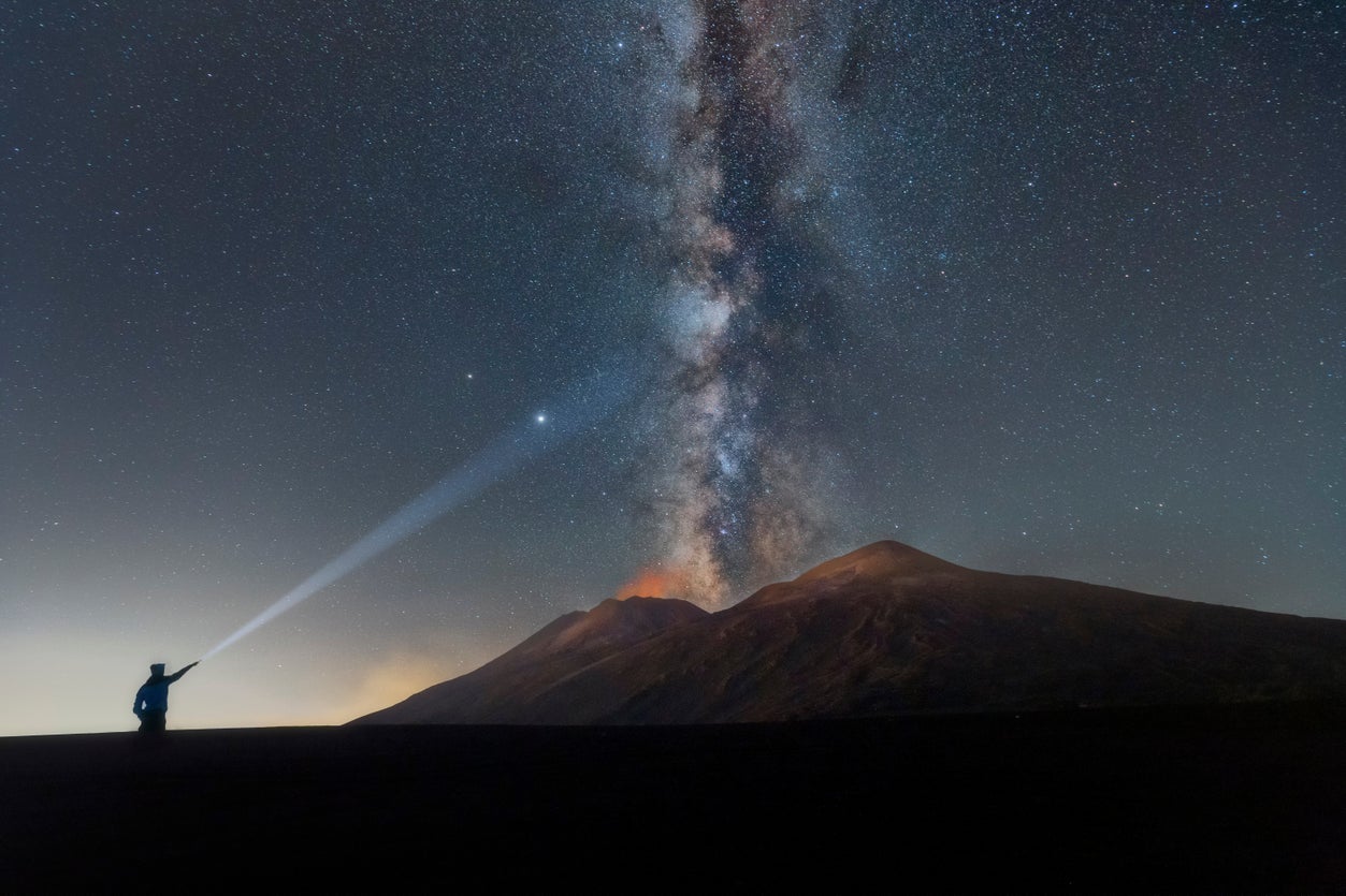 Trekking sull'Etna con osservazione astronomica