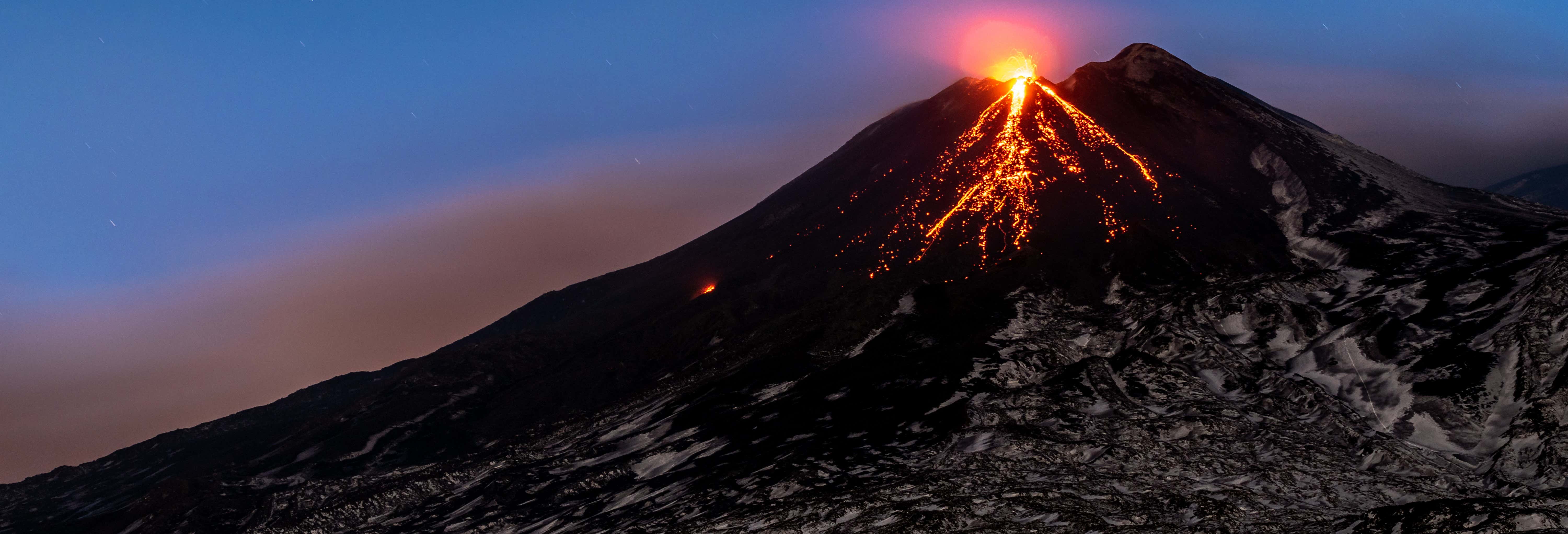 Senderismo por el Etna con observación de estrellas