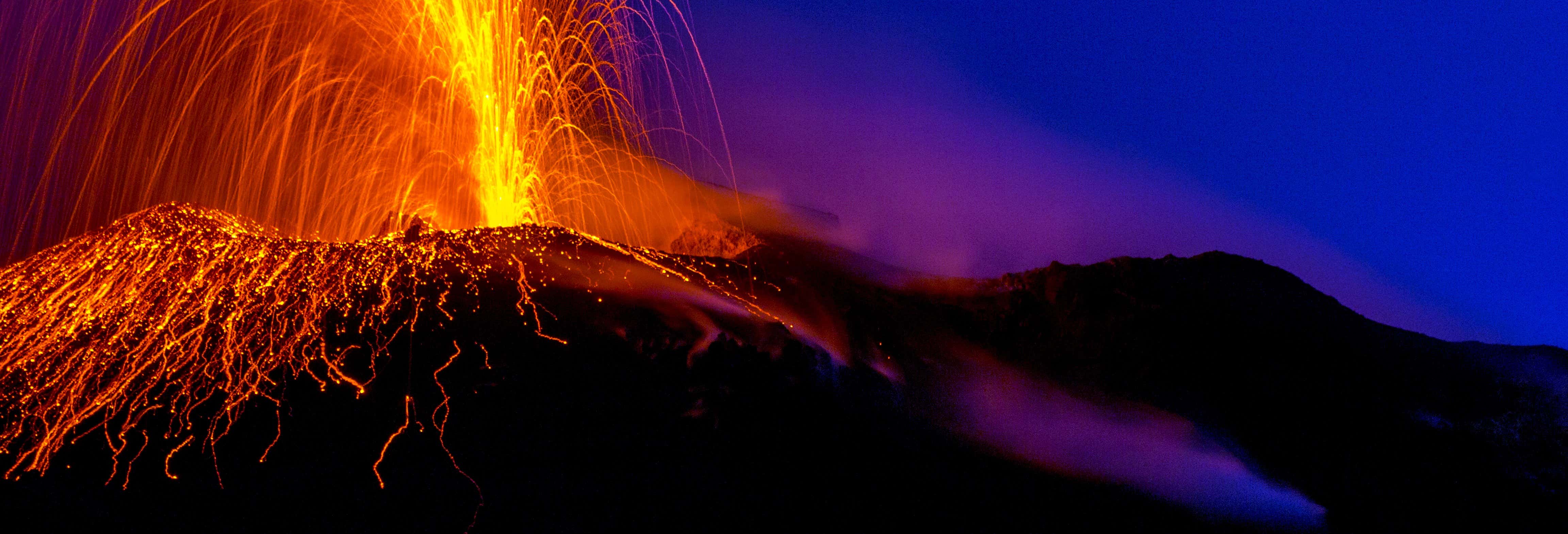 Excursión a Vulcano, Estrómboli y Panarea