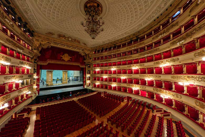 Facade of the Teatro alla Scala