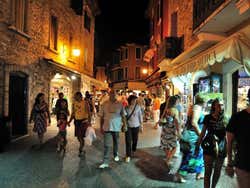 Lago de Garda, Sirmione ao anoitecer