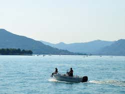 Lago de Iseo, cruzando o lago