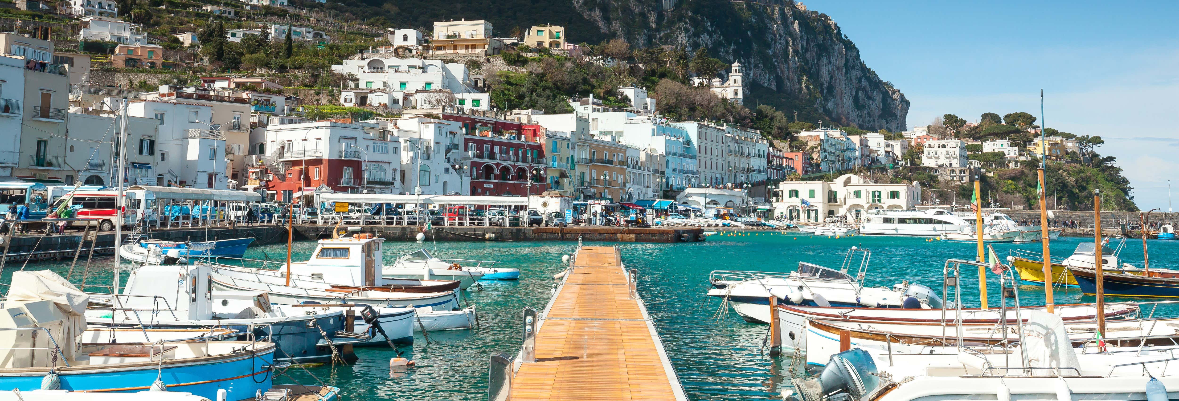 Excursión a Capri en barco desde Nápoles
