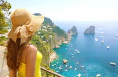Excursão a Capri e Pompeia