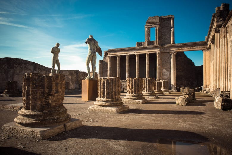 Visitando Pompei