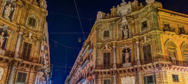 Tour nocturno por el mercado Vucciria + Cúpula de San Salvador