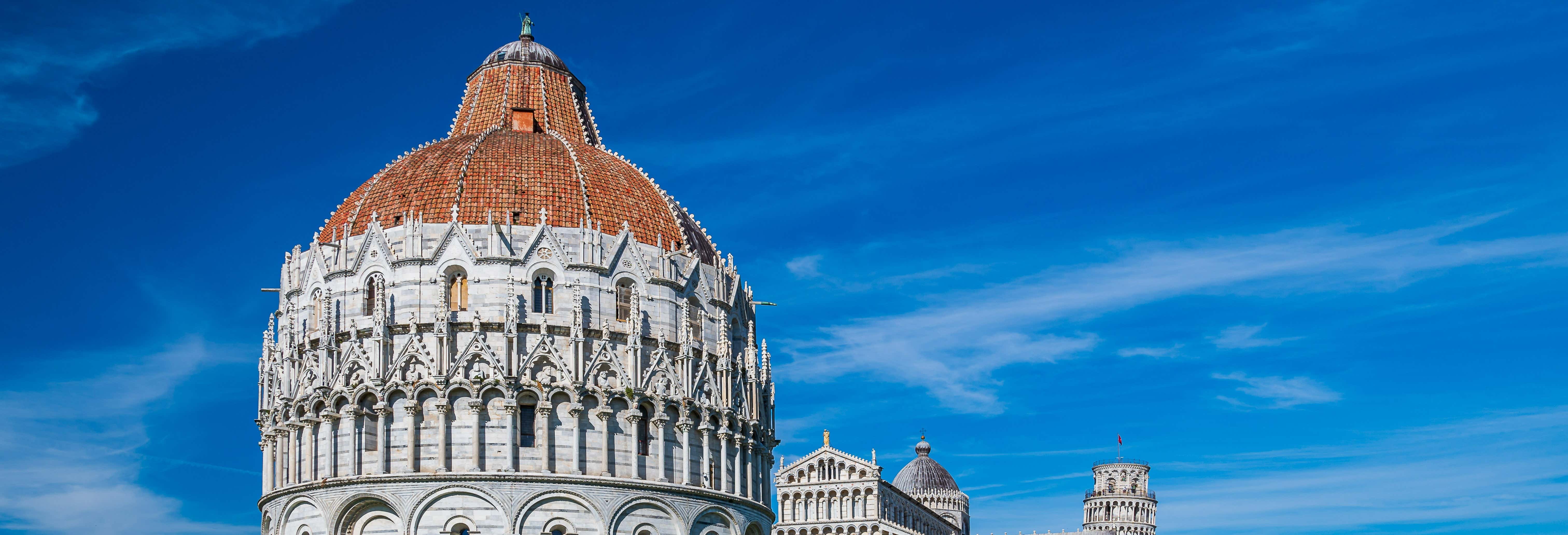 Visita guiada Catedral y Baptisterio + Torre inclinada desde Pisa