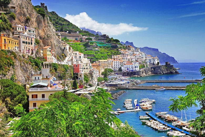 Views of Amalfi town