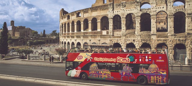 Autobus turistico di Roma