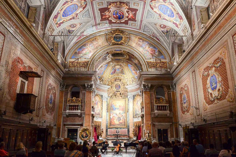   Les Quatre Saisons de Vivaldi dans l'église Caravita
