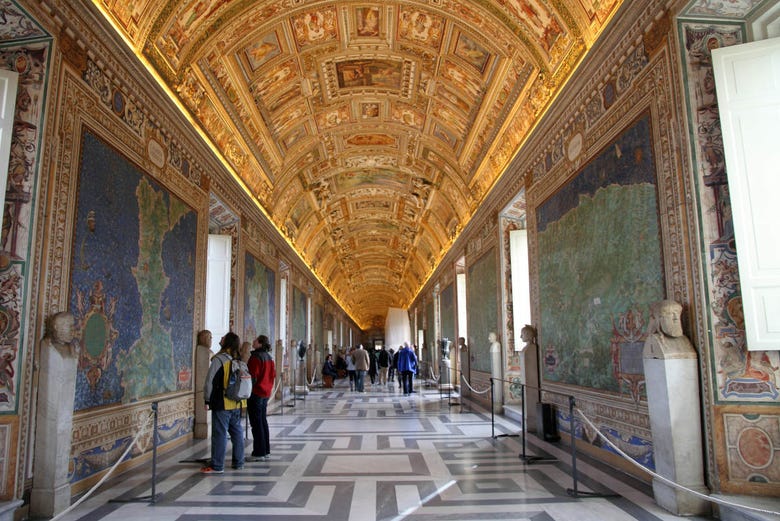 Gallery of Maps, in the Vatican Museums