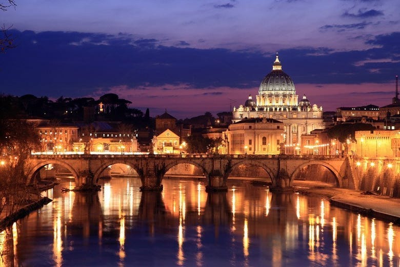 San Agelo Bridge and the Vatican