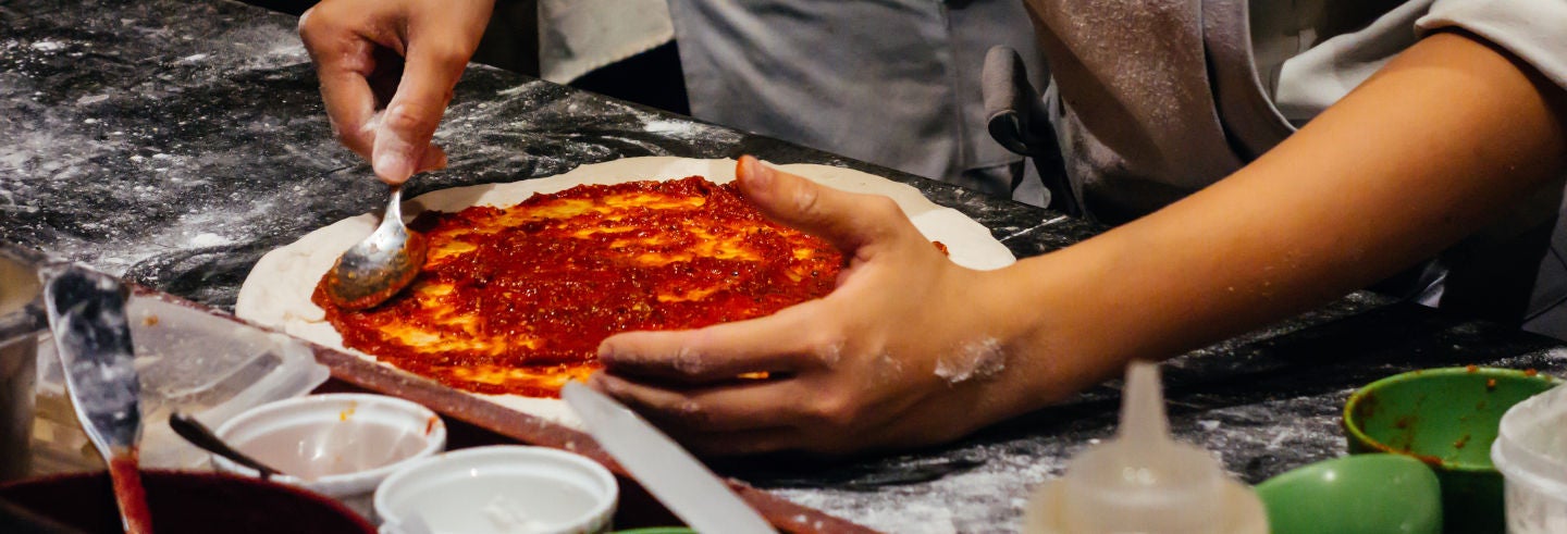Atelier de pizza à l’italienne