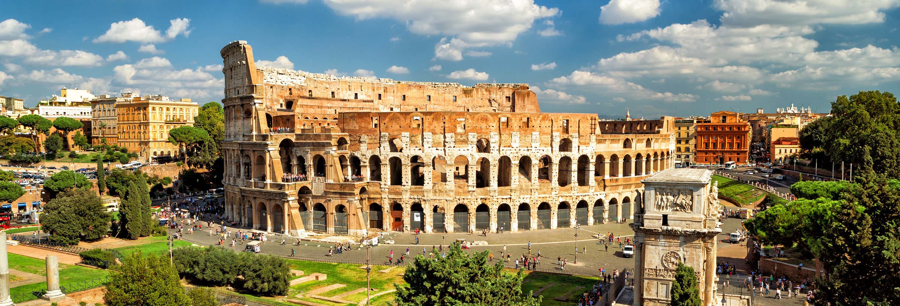 Coliseu, Fórum e Palatino + Arena de gladiadores