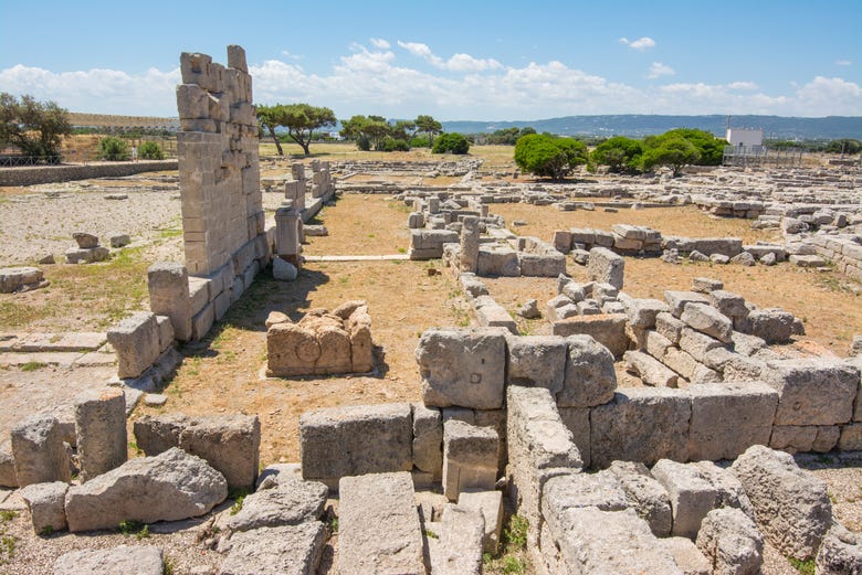 Tour privato del Parco Archeologico di Egnazia da Savelletri