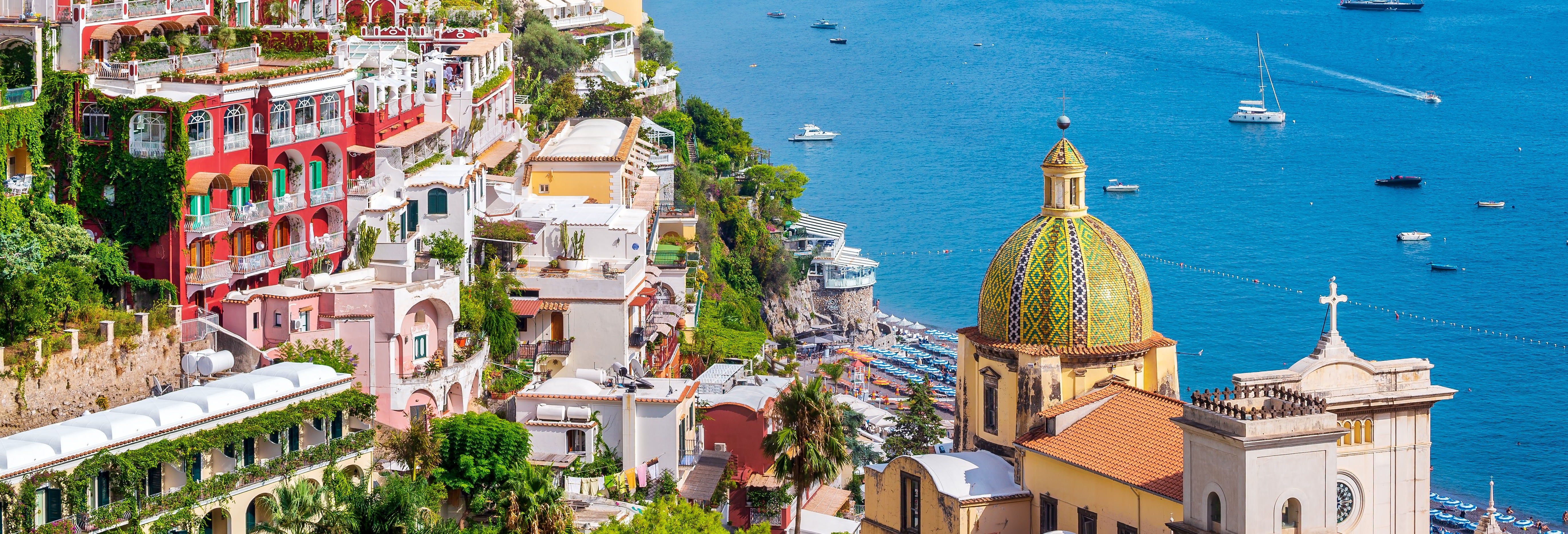 Excursão a Amalfi e Positano de barco