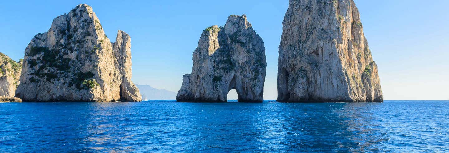 Excursión a Capri y Pompeya en barco