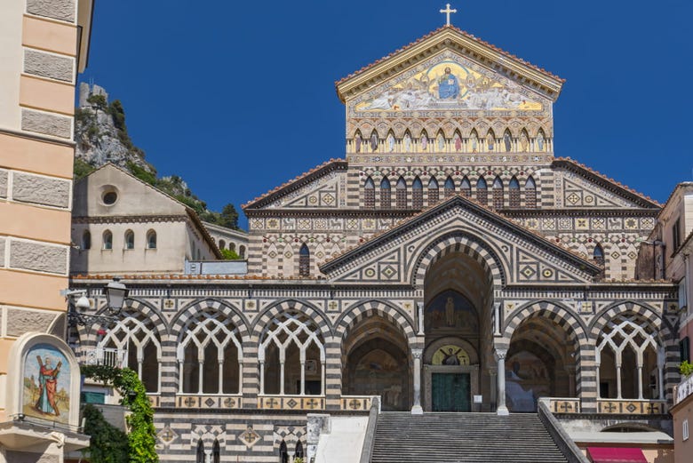 La catedral de San Andrés en Amalfi