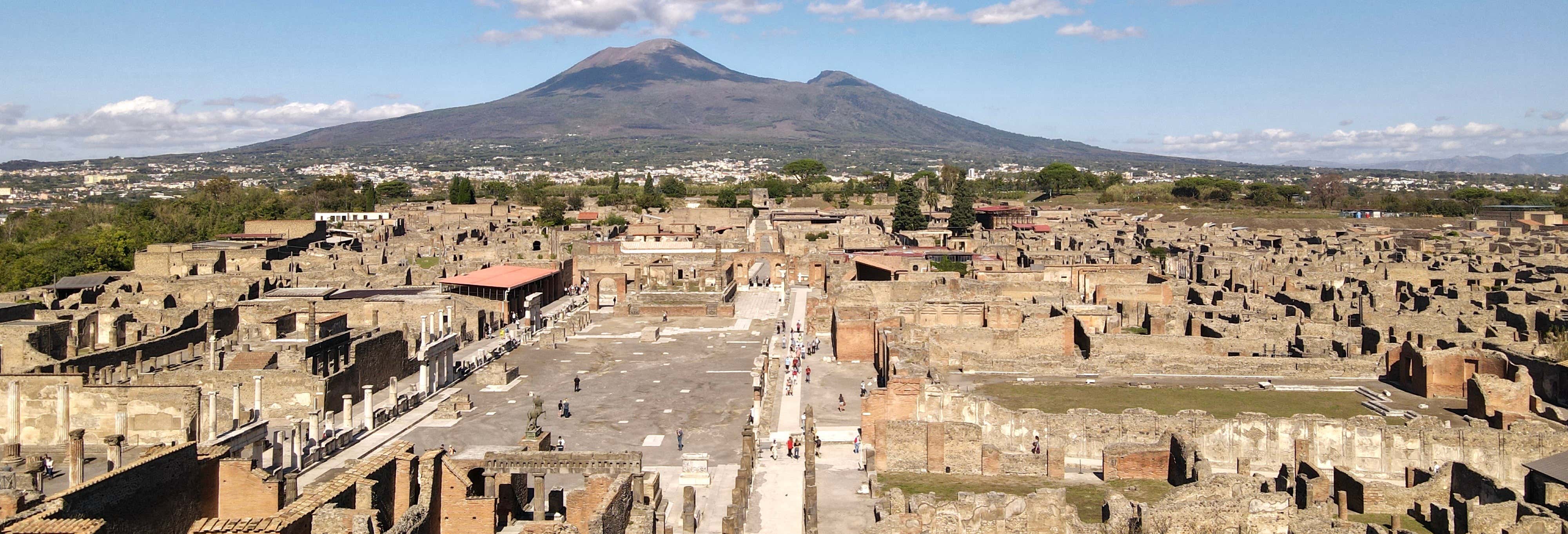 Tour in elicottero: Capri, Pompei e il Vesuvio
