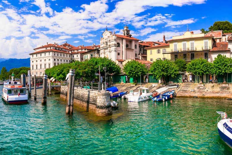 Battello turistico per Isola Bella da Stresa