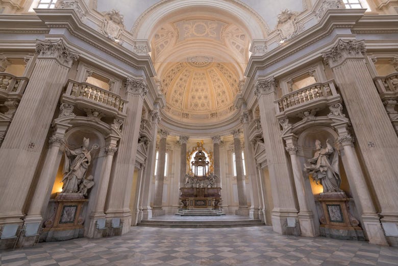 The chapel of the Palace of Venaria