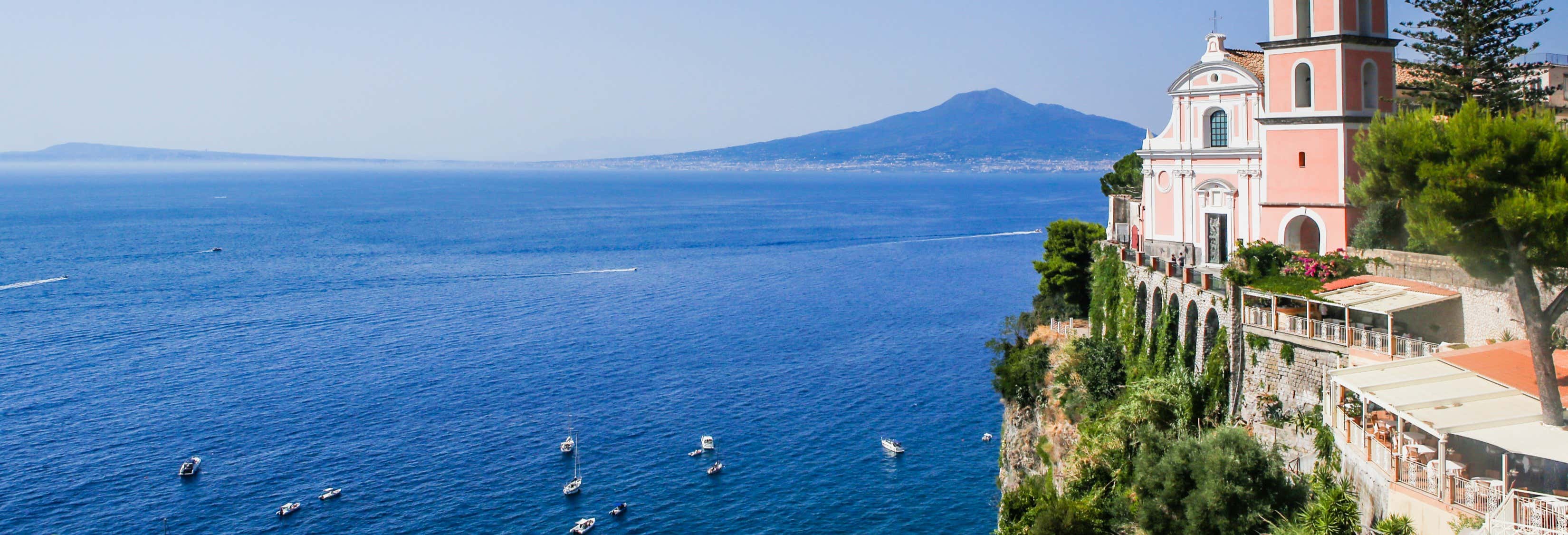 Passeio de barco pela península de Sorrento