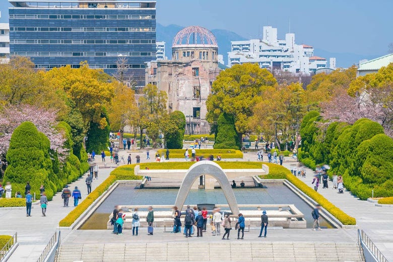 Le parc de la paix d'Hiroshima