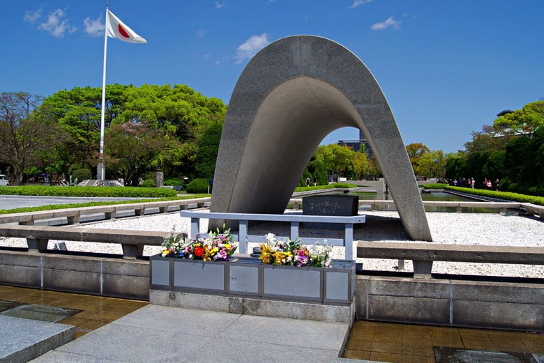 Monumento a las víctimas de la bomba atómica