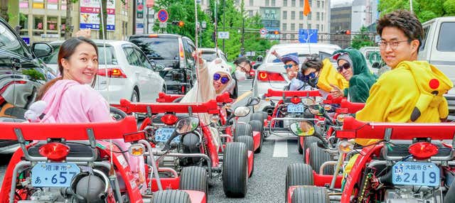 Tour de kart por Osaka