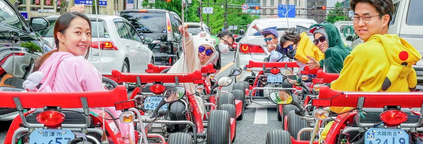 Tour en kart por Osaka