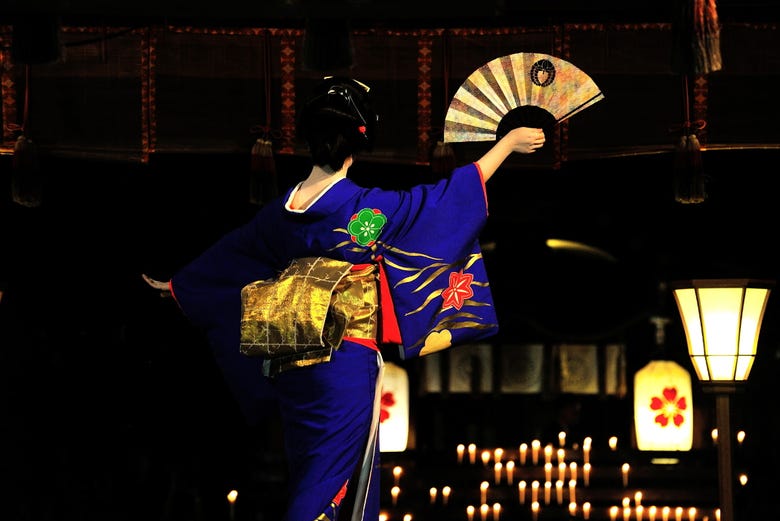 Baile tradicional japonés