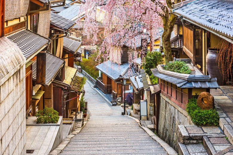 Paseando por las calles Kioto
