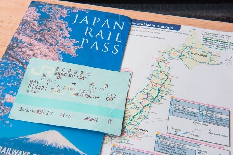 Route planning with the Japan Rail Pass