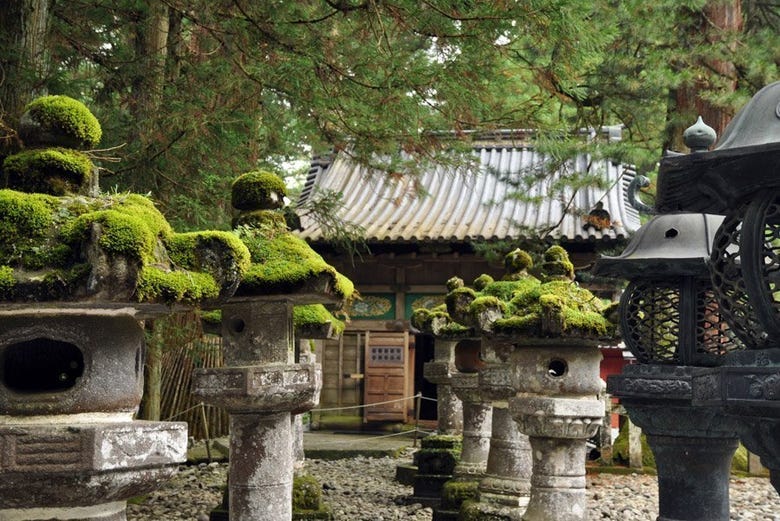 Nikko's incredible greenery
