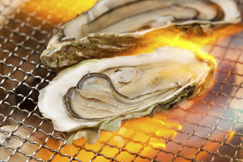 Oysters Tsukiji 