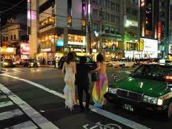 Partying in Roppongi