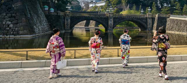Visite en kimono dans Asakusa