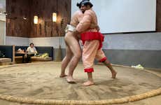 Biglietti per assistere a un allenamento di sumo
