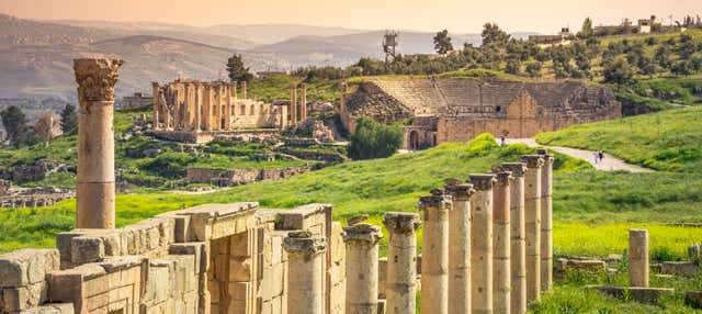 Excursión a Amán, Gerasa y castillo de Ajlun
